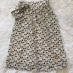 Anthropologie midi skirt